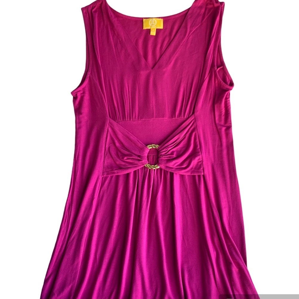 Liz Lange Pink Flare Sleeveless Top Size Medium